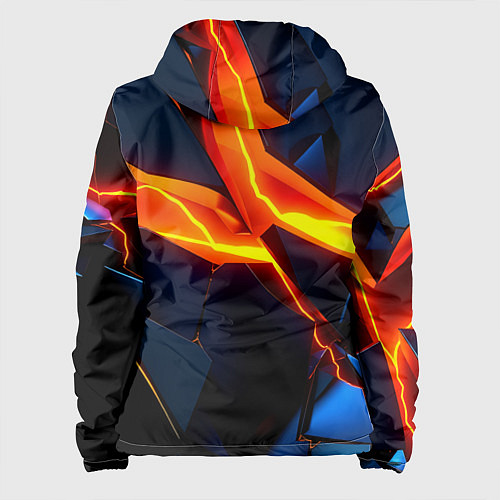 Женская куртка Plate fractures / 3D-Белый – фото 2