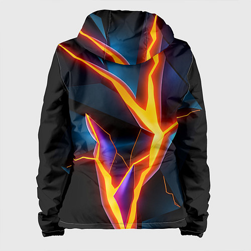 Женская куртка Neon orange glow / 3D-Белый – фото 2
