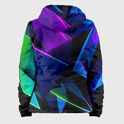 Женская куртка Neon geometric / 3D-Белый – фото 2