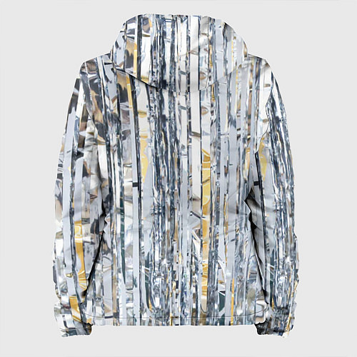 Женская куртка Новогодний дождик / 3D-Белый – фото 2