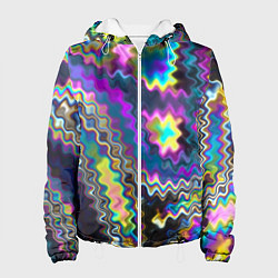 Женская куртка Абстракция переливы