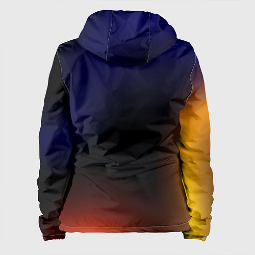 Женская куртка Color black red blue / 3D-Белый – фото 2