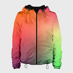 Куртка с капюшоном женская Color multicolored, цвет: 3D-черный