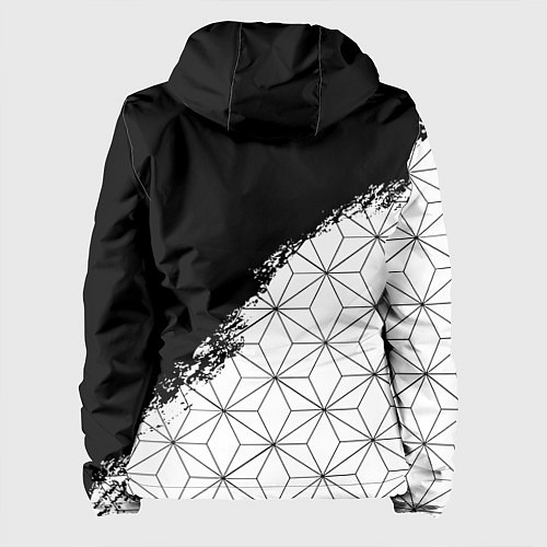 Женская куртка Liverpool краски текстура геометрия / 3D-Белый – фото 2