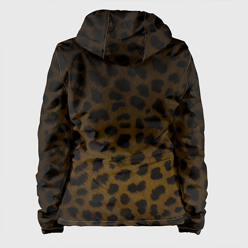 Женская куртка Рык леопарда / 3D-Белый – фото 2