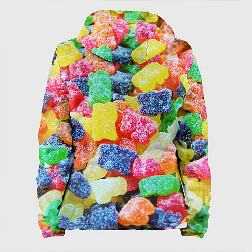 Женская куртка Мармеладные мишки / 3D-Белый – фото 2