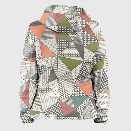 Женская куртка Геометрия / 3D-Белый – фото 2
