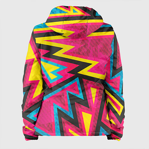 Женская куртка Геометрия / 3D-Белый – фото 2