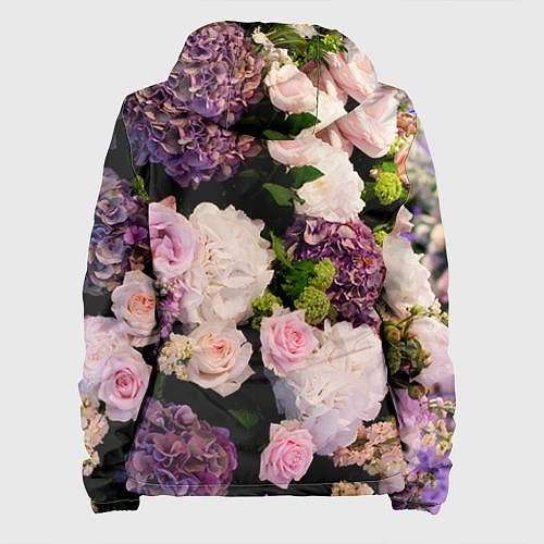 Женская куртка Весенние цветы / 3D-Белый – фото 2