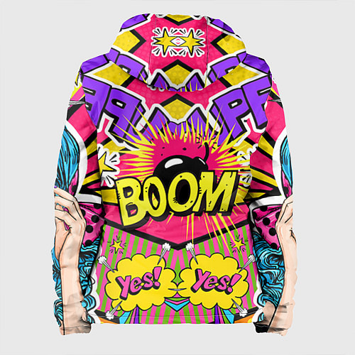 Женская куртка Pop art / 3D-Белый – фото 2