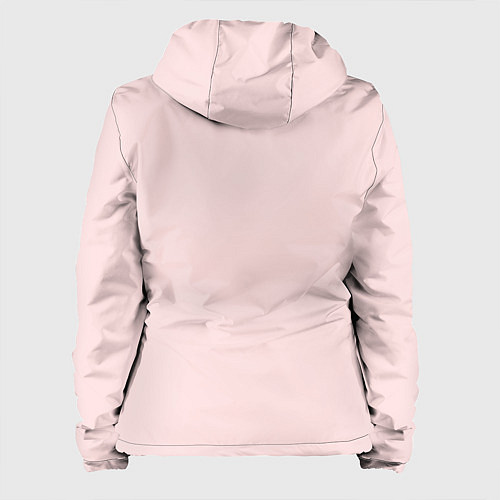 Женская куртка Цветочное сердце / 3D-Белый – фото 2