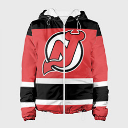 Куртка с капюшоном женская New Jersey Devils, цвет: 3D-белый