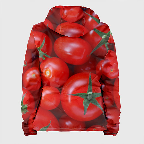 Женская куртка Томатная / 3D-Белый – фото 2