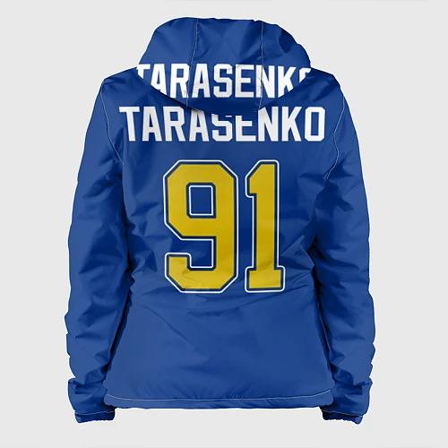 Женская куртка St Louis Blues: Tarasenko 91 / 3D-Белый – фото 2