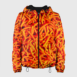 Куртка с капюшоном женская Морковь, цвет: 3D-черный