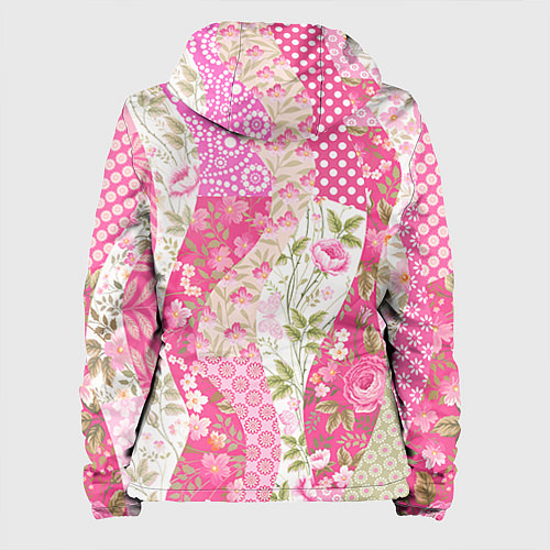 Женская куртка Узор на ткани / 3D-Белый – фото 2