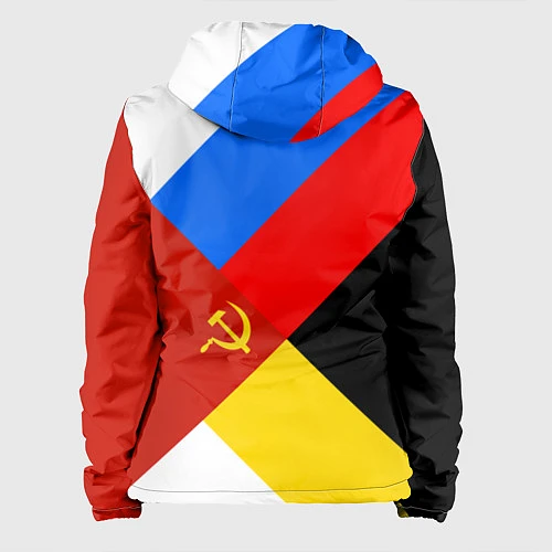 Женская куртка Вечная Россия / 3D-Белый – фото 2