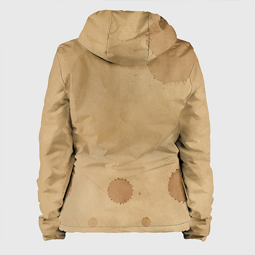 Женская куртка Дневник алхимика / 3D-Белый – фото 2