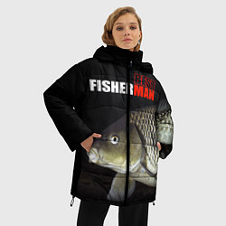 Куртка зимняя женская The best fisherman, цвет: 3D-черный — фото 2