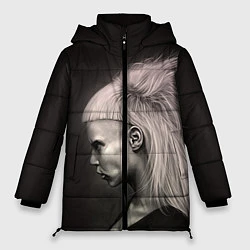 Куртка зимняя женская Die Antwoord GIrl, цвет: 3D-черный
