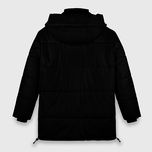 Женская зимняя куртка Глаза гориллы / 3D-Черный – фото 2