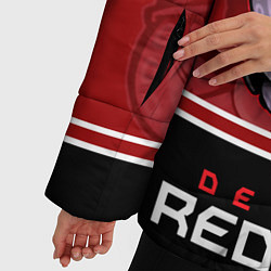 Куртка зимняя женская Detroit Red Wings, цвет: 3D-светло-серый — фото 2