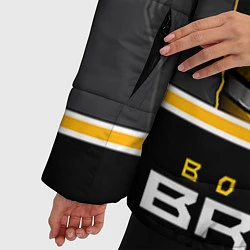 Куртка зимняя женская Boston Bruins, цвет: 3D-красный — фото 2