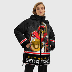 Куртка зимняя женская Ottawa Senators, цвет: 3D-черный — фото 2