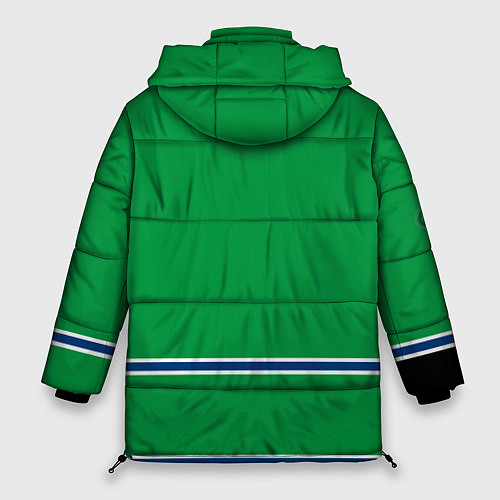 Женская зимняя куртка Vancouver Canucks / 3D-Красный – фото 2