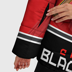 Куртка зимняя женская Chicago Blackhawks, цвет: 3D-красный — фото 2