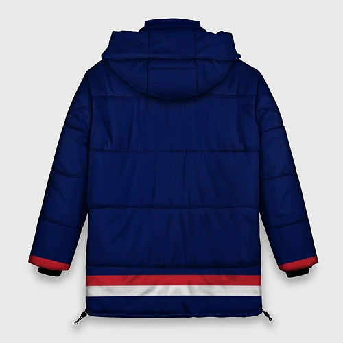 Женская зимняя куртка Columbus Blue Jackets / 3D-Черный – фото 2