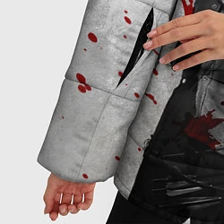 Куртка зимняя женская Walking Dead: Deryl Dixon, цвет: 3D-черный — фото 2