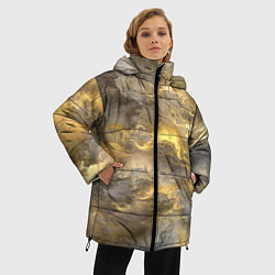 Куртка зимняя женская Грандж, цвет: 3D-черный — фото 2