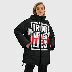 Куртка зимняя женская The iron never lies, цвет: 3D-черный — фото 2