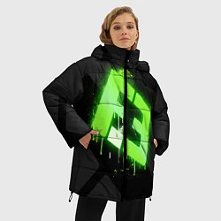 Куртка зимняя женская Flipsid3: Black collection, цвет: 3D-черный — фото 2