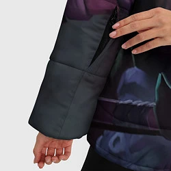 Куртка зимняя женская Dazzle, цвет: 3D-черный — фото 2