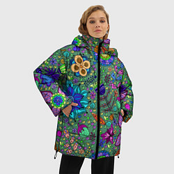Куртка зимняя женская Pat38, цвет: 3D-черный — фото 2