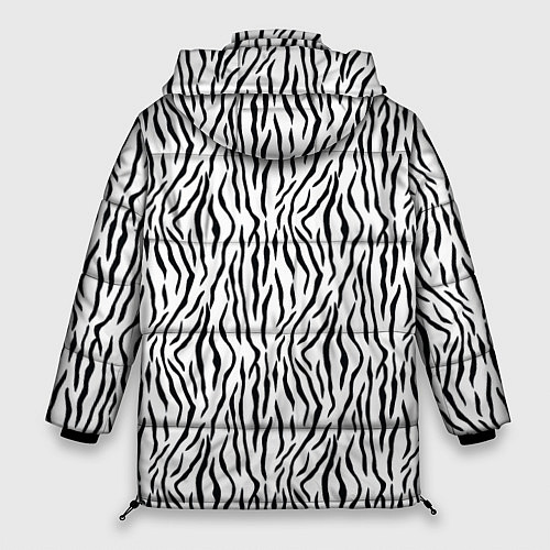 Женская зимняя куртка Yin Yang Tigers / 3D-Черный – фото 2