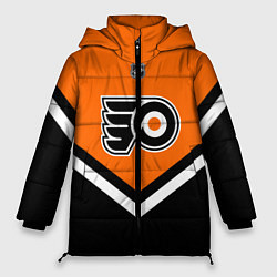 Куртка зимняя женская NHL: Philadelphia Flyers, цвет: 3D-светло-серый