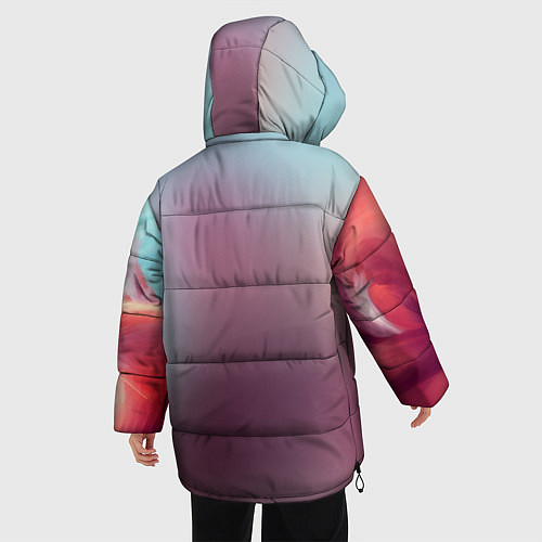 Женская зимняя куртка Cute / 3D-Светло-серый – фото 4