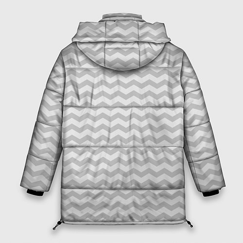 Женская зимняя куртка Череп мечтателя / 3D-Черный – фото 2