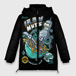 Куртка зимняя женская Iron Nuts, цвет: 3D-светло-серый