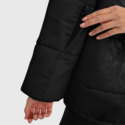 Куртка зимняя женская Sherlock Smile, цвет: 3D-черный — фото 2