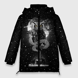 Куртка зимняя женская Ночная сова, цвет: 3D-светло-серый