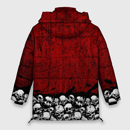 Женская зимняя куртка Slayer Red / 3D-Черный – фото 2