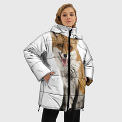 Куртка зимняя женская Голодный лис, цвет: 3D-черный — фото 2