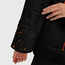 Куртка зимняя женская Fnatic: Black collection, цвет: 3D-черный — фото 2