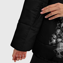 Куртка зимняя женская Лунный охотник, цвет: 3D-черный — фото 2