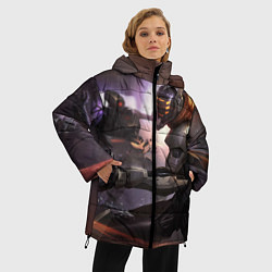 Куртка зимняя женская LoL, цвет: 3D-черный — фото 2