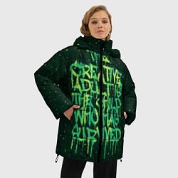Куртка зимняя женская The Creative, цвет: 3D-черный — фото 2